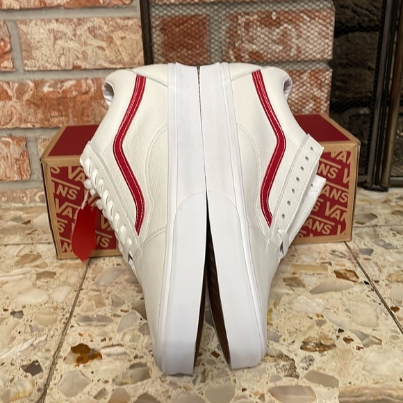 Vans Old Skool leather pop true white chipepr - Picture 5 of 9